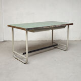 Old metal post desk, 1970