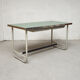 Old metal post desk, 1970