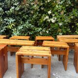 Perriand benches and stools