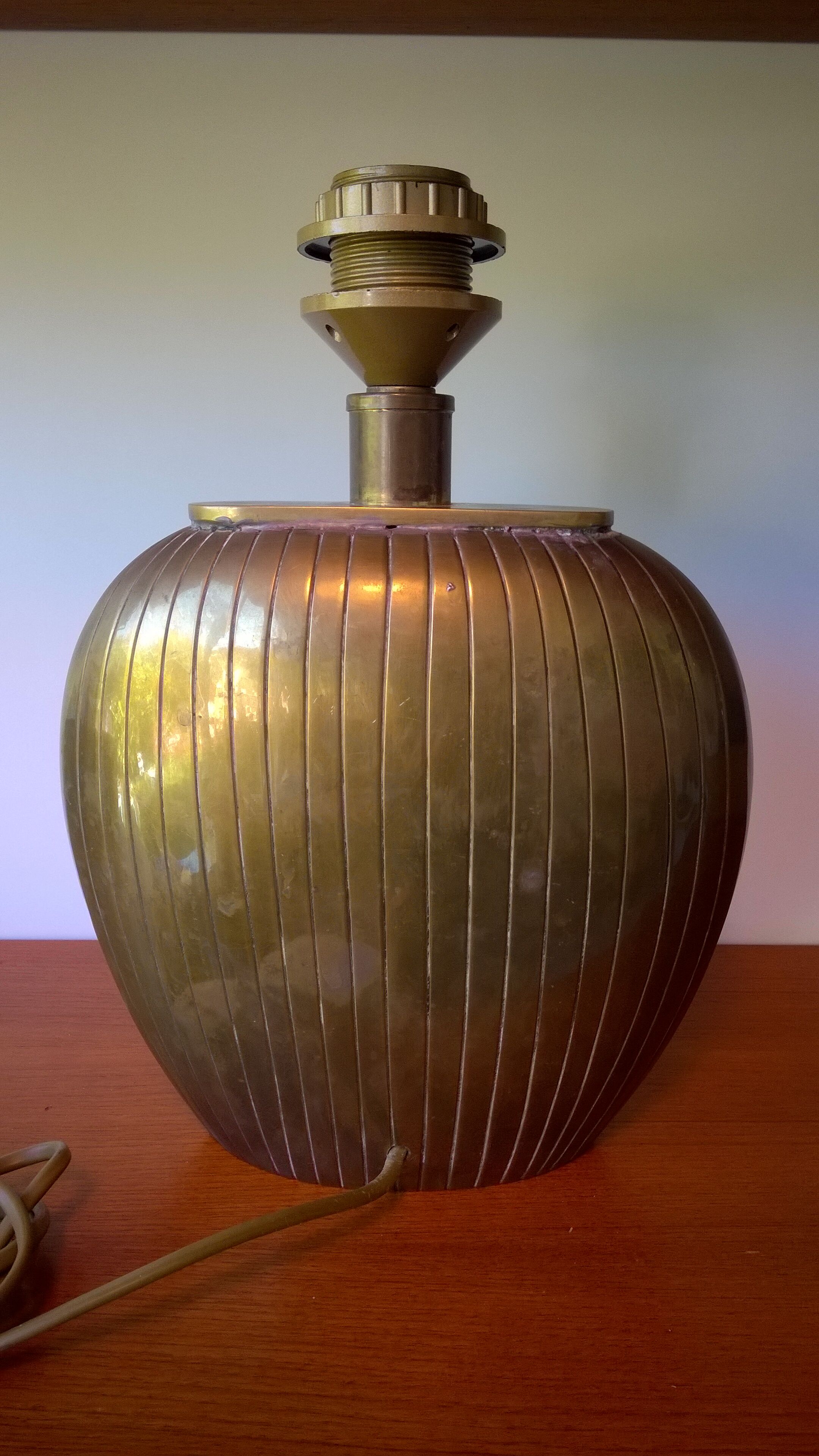 Brass lamp