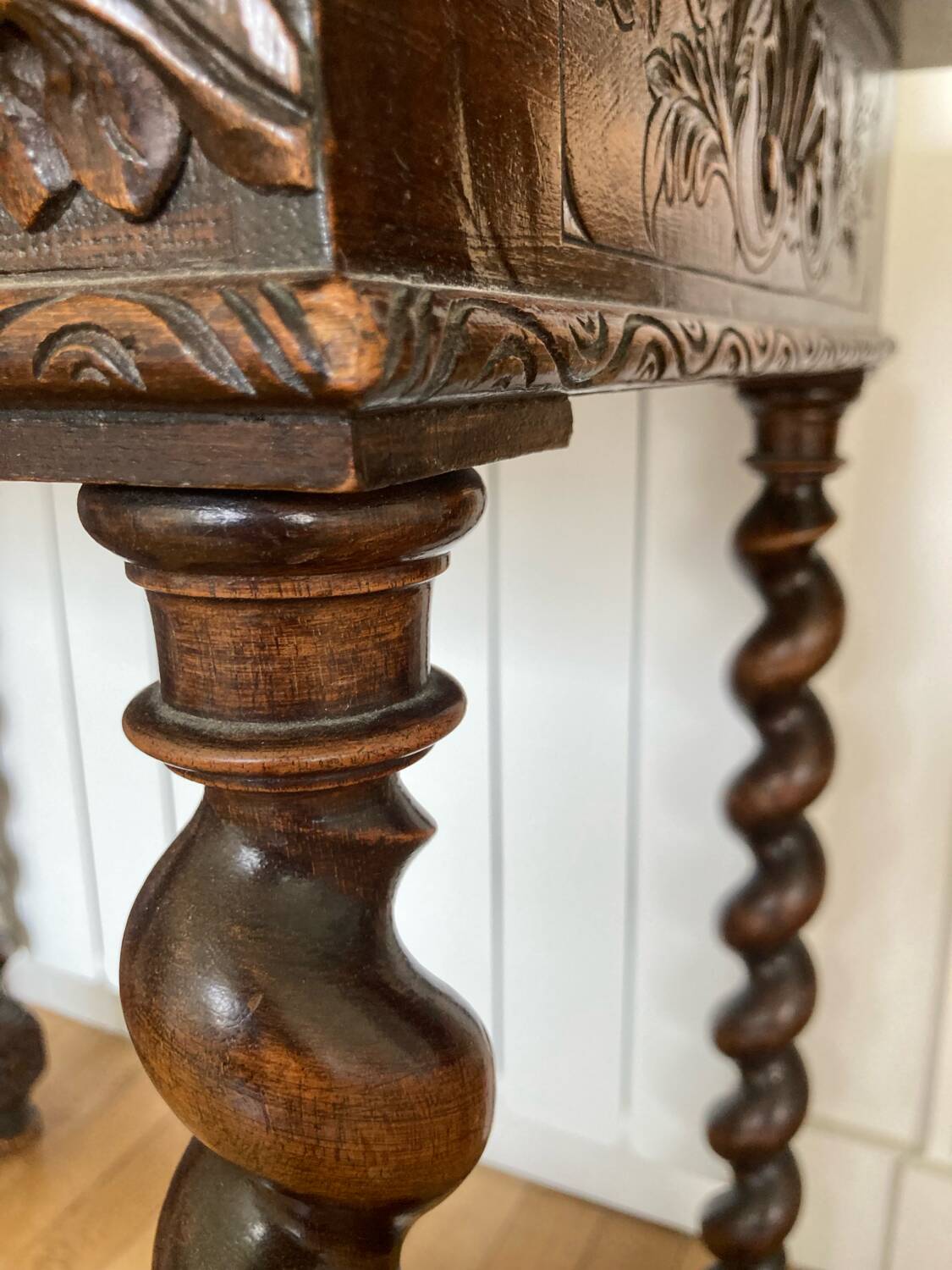 Louis XIII walnut desk – 19th century