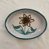 Oval dish by Robert Picault