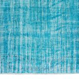 (147x262 cm) Traditional Vintage Hand Knotted Central Anatolian Area Rug Over-Dyed TEK0626