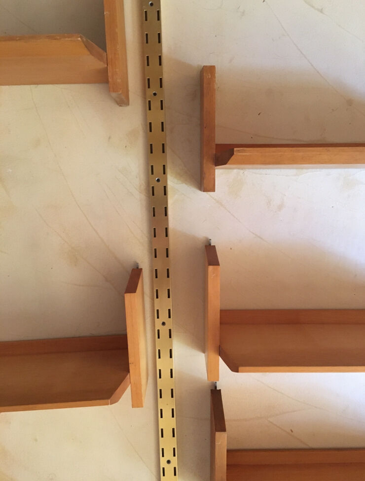 Vintage wall shelf WK MOBEL