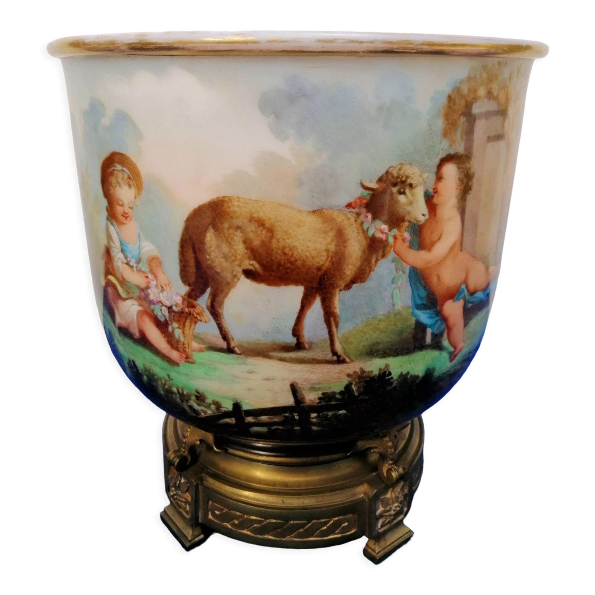 Napoleon III cache pot