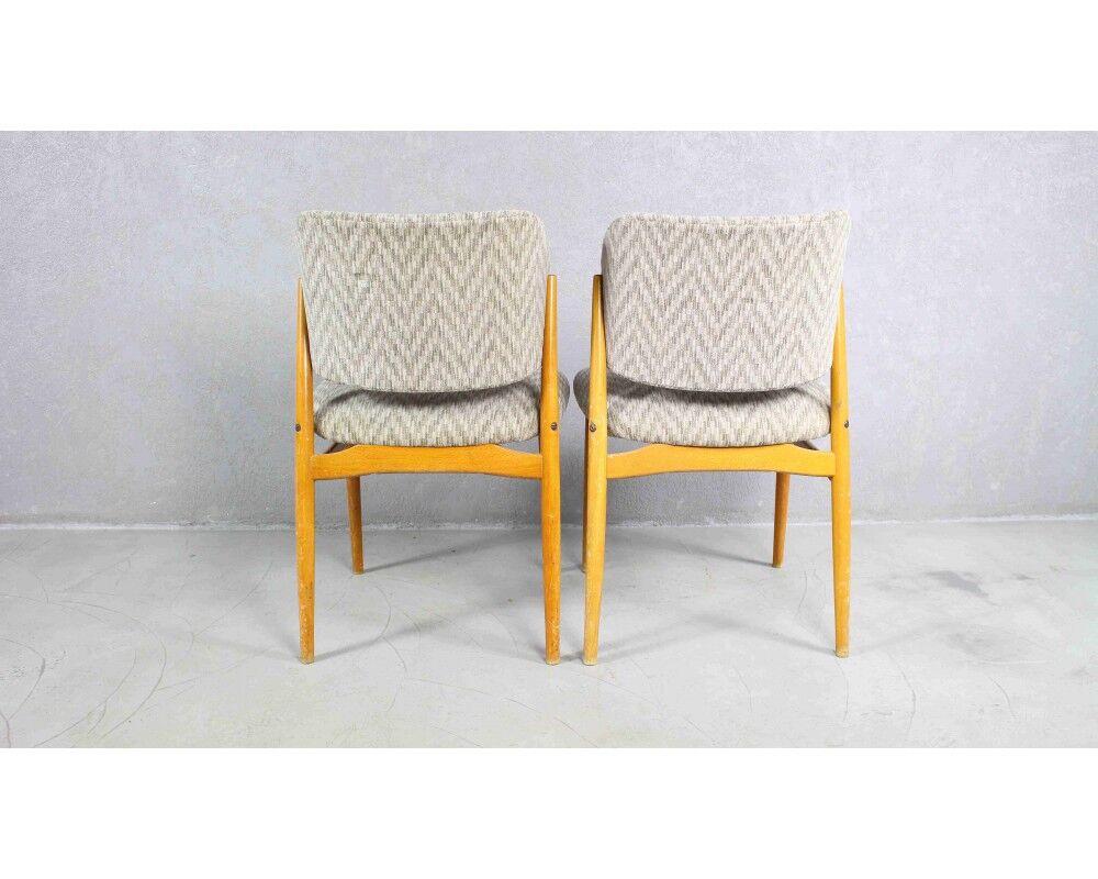 Danish vintage dining chairs, 1960s
