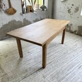 Ancienne table de ferme en chêne
