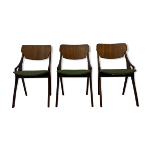 set de 3 chaises de salle