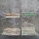 2 folding bistro / garden chairs fermob 1950