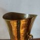 Vintage brass umbrella stand