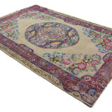 Anatolian handmade vintage rug 354 cm x 231 cm