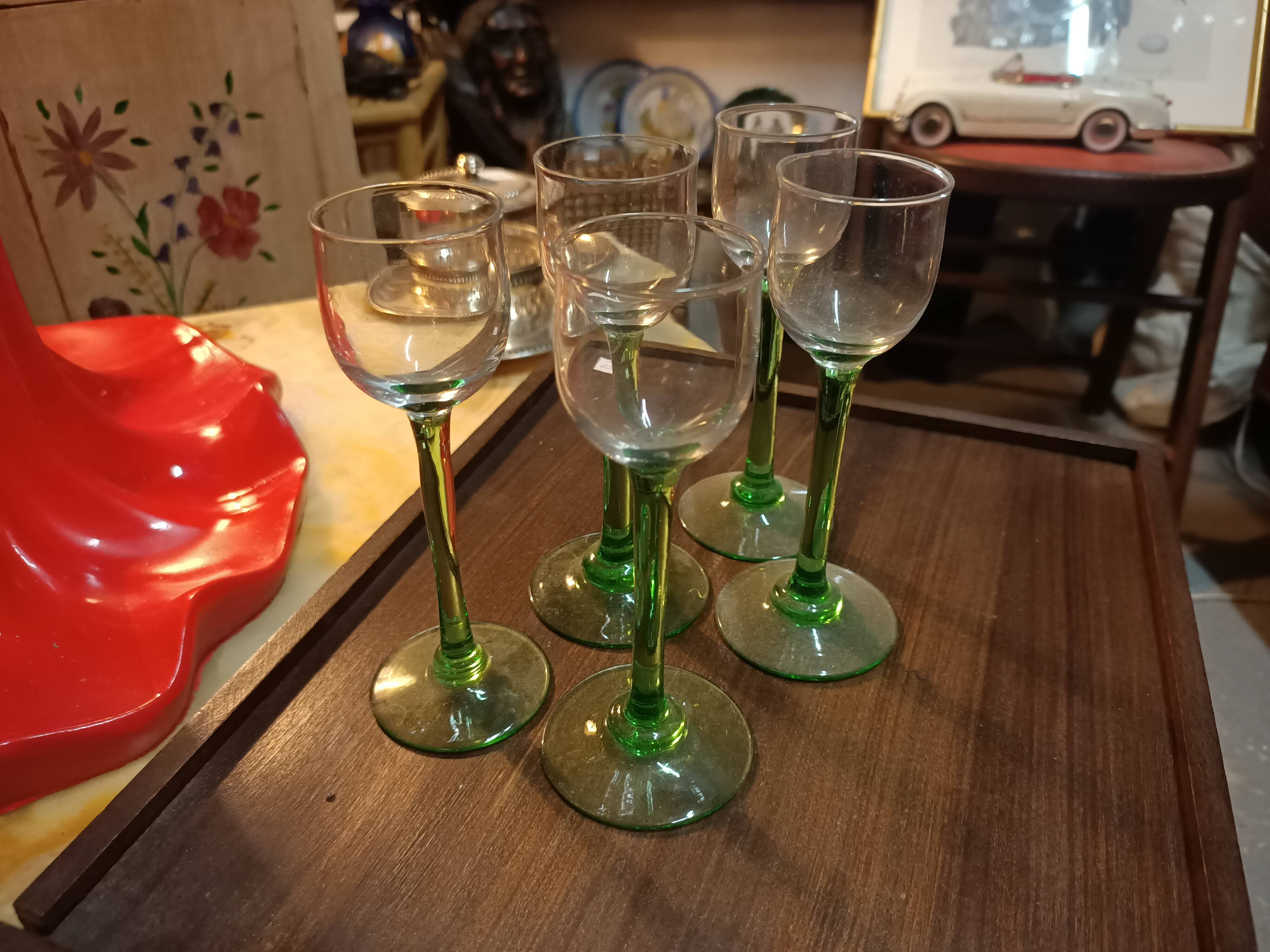 Set of shot glasses