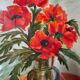 Nature morte aux coquelicots, signée XXème siècle