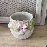 Slip basket cover