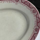 Dish pink iron earth st amand model morocco