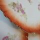 10 scalloped plates in French porcelain