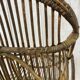 Vintage rattan armchair