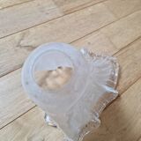 Antique Art Deco glass tulip