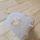 Antique Art Deco glass tulip