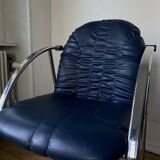 Souvignet chairs tubular chrome vintage modernist