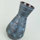 Carstens vase decor ankara blue gray metallic glaze no. 1218-29 1960s