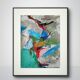 Original abstract painting Nicolas de Stael