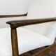 Mid Century Modern High Back Armchair By Edmund Homa, Gfm, Poland, 1960's