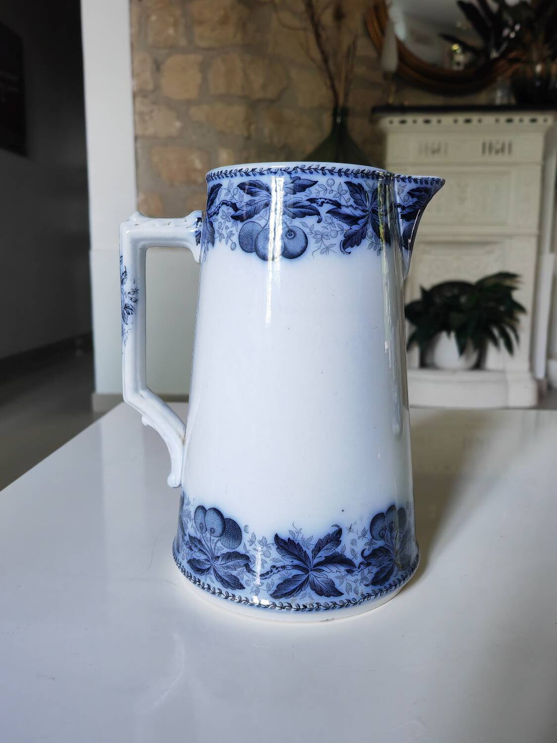 Badonviller pitcher in iron earth