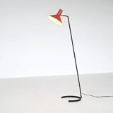 J.J.M. Hoogervorst model 8025 floor lamp Anvia The Netherlands 1957