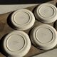 Lunéville table service Art Workshop 8 plates and 2 serving dishes