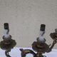Bronze candlestick lamp 4 lights