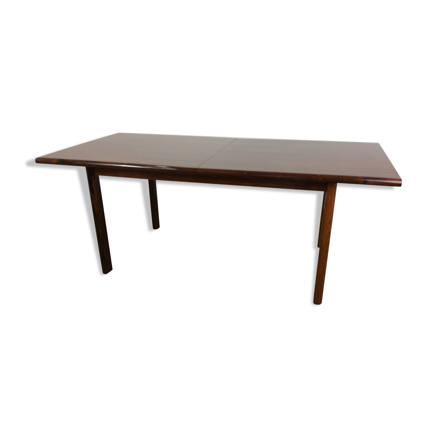 Mid century extendable dining table