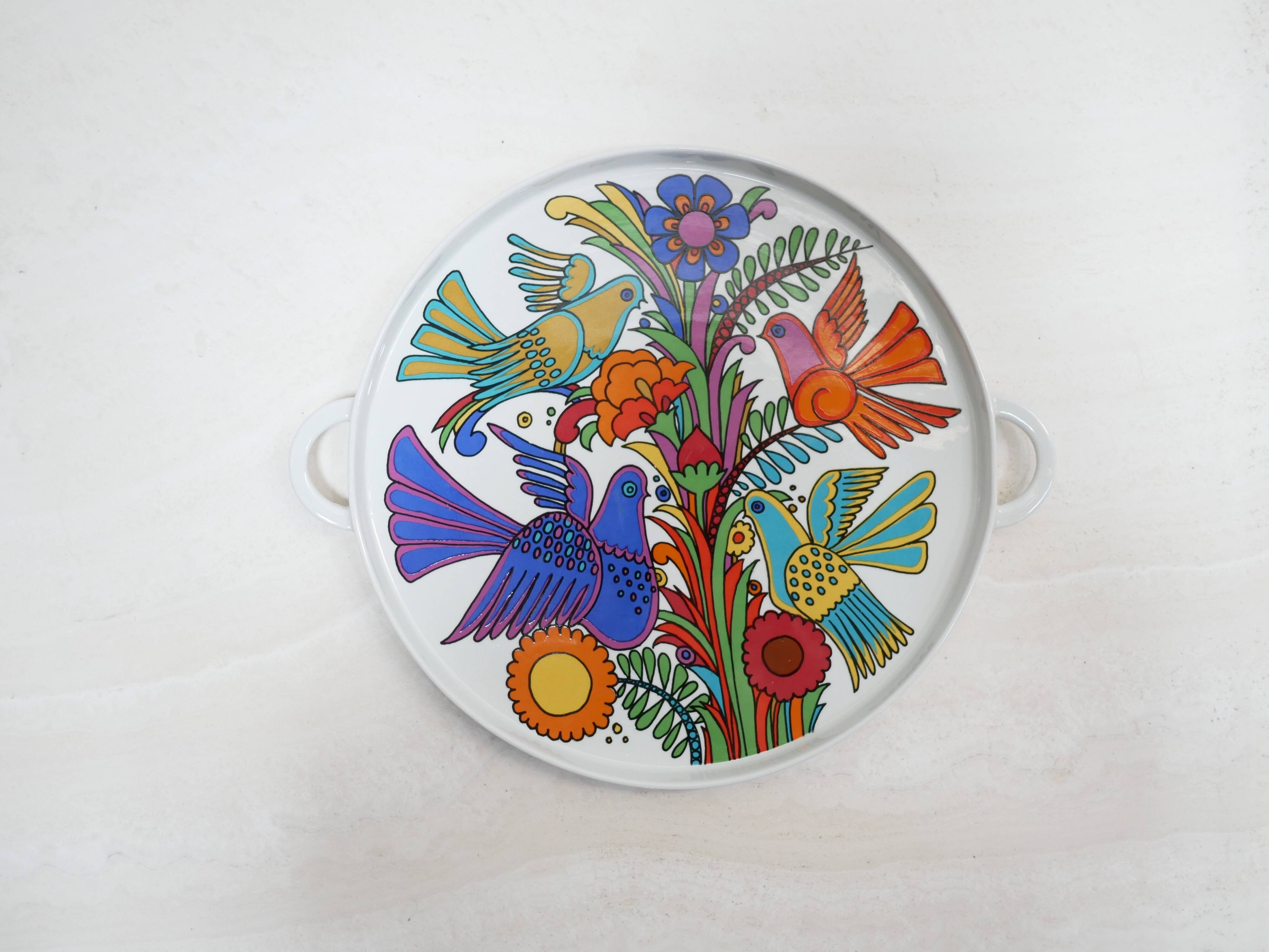 Plat vintage Acapulco par Villeroy et Boch