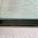 Table basse verre et laiton