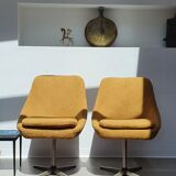 Pair of space age swivel chairs 70s