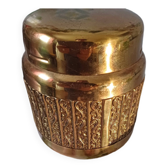 German vintage brass pop-up cigar holder Ehrard Schone 1960s