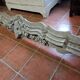 Carved wooden pediment