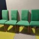 4 chaises Cattelan vintage Italie