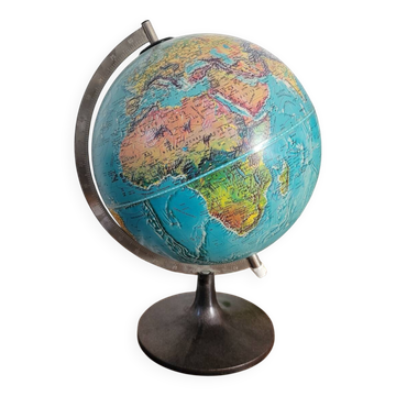 Globe terrestre lumineux Scan-Globe Havdrup 1977