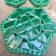 Woven ceramic trivet