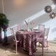 ‘Faux Bamboo garden set table and 4 chairs