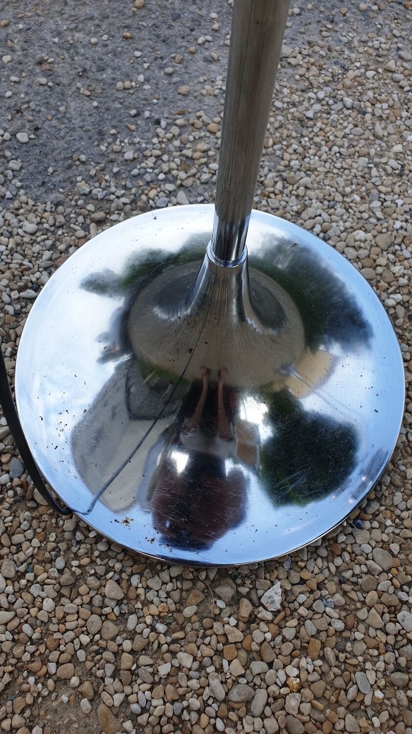Paire de lampadaires space âge