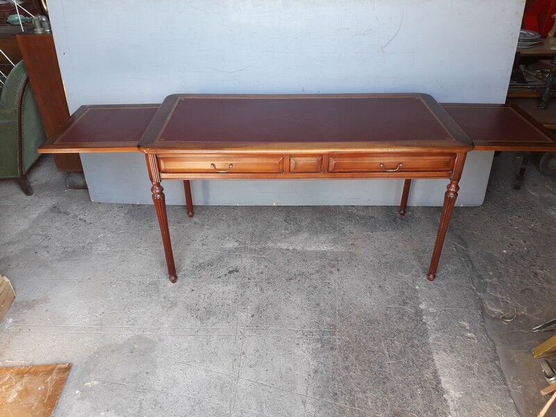 St Louis 16th solid cherry writing desk mid 20th century