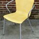 vintage fritz hansen vico magistretti duo fauteuils empilables en bois courbé ensemble de quatre