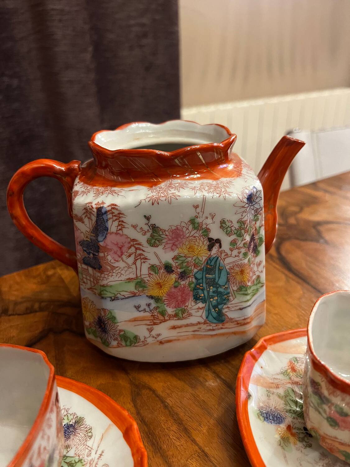 Japanese porcelain service