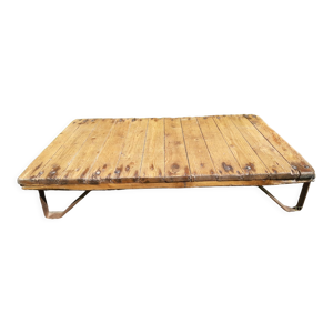 table basse plateau usine - fer