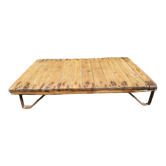 Coffee table factory tray base industrial deco iron