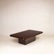 Coffee table model 2315 in parchment and mirrors by Giorgio Tura for Tura, 1980
