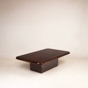 Coffee table model 2315 in parchment and mirrors by Giorgio Tura for Tura, 1980