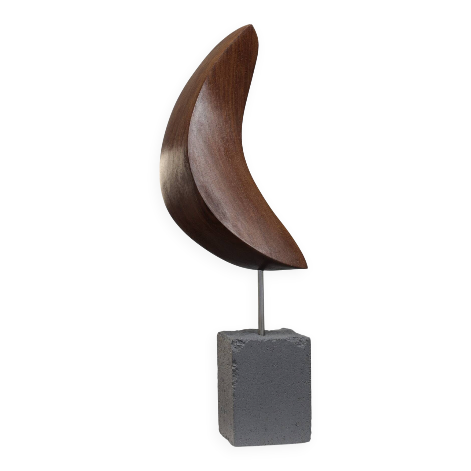 Organic abstract sculpture by Ineke van Zuuren, Netherlands, 1980s